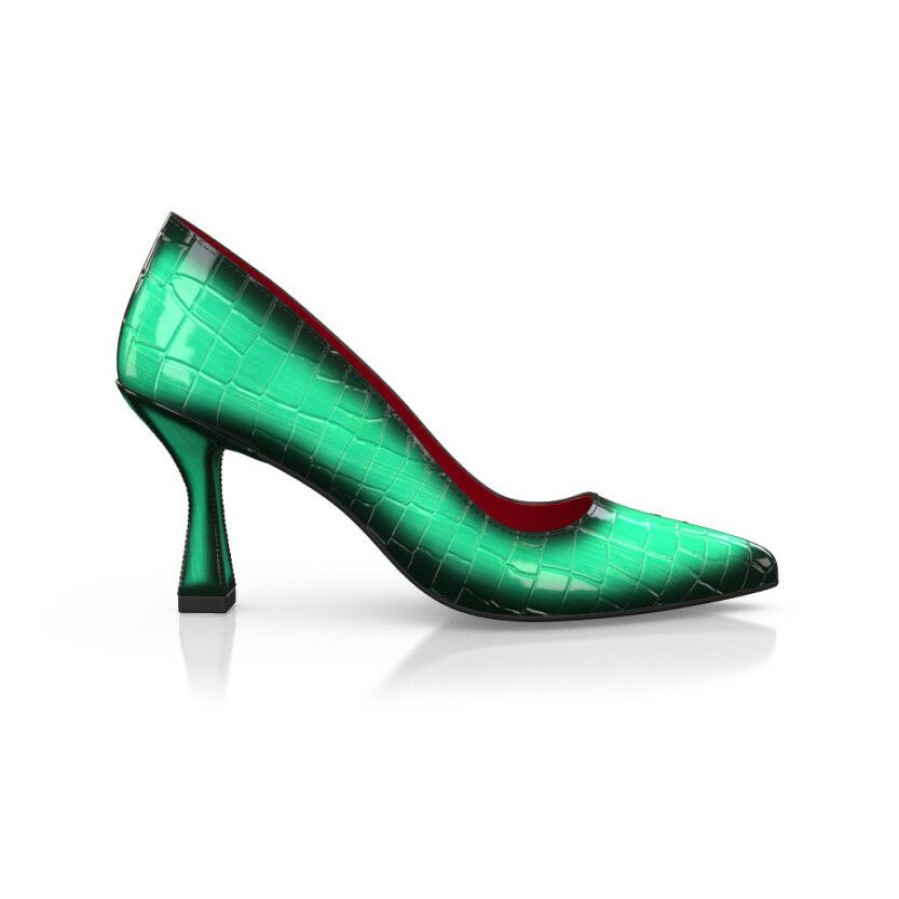 * Woman`S Luxury Block Heel Shoes 44931 | Heels