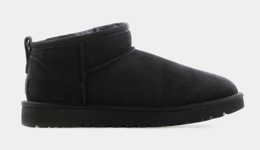 * Ugg Classic Ultra Mini Boot Womens Boots (Black) | Boots