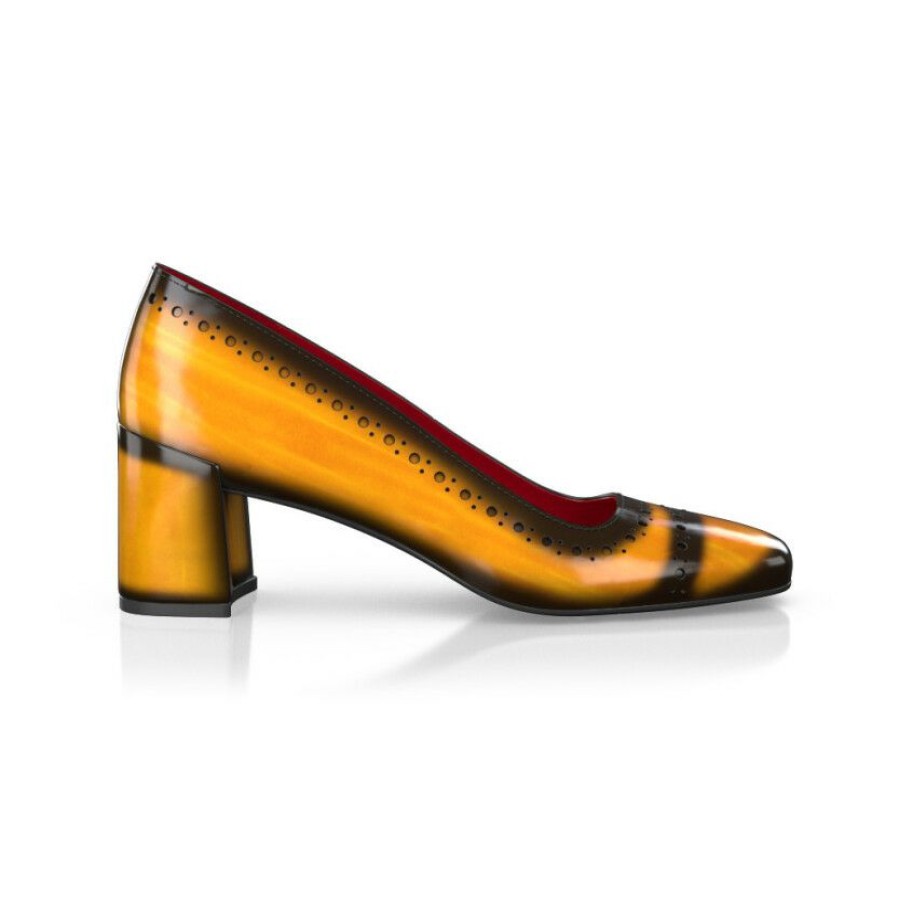 * Woman`S Luxury Block Heel Shoes 36653 | Heels