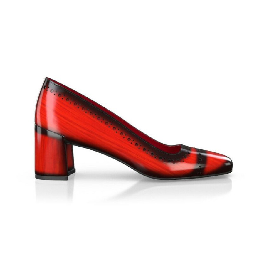 * Woman`S Luxury Block Heel Shoes 36563 | Heels