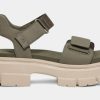 * Ugg Ashton Ankle Womens Sandals (Green/Beige) | Sandals, Slippers & Slides