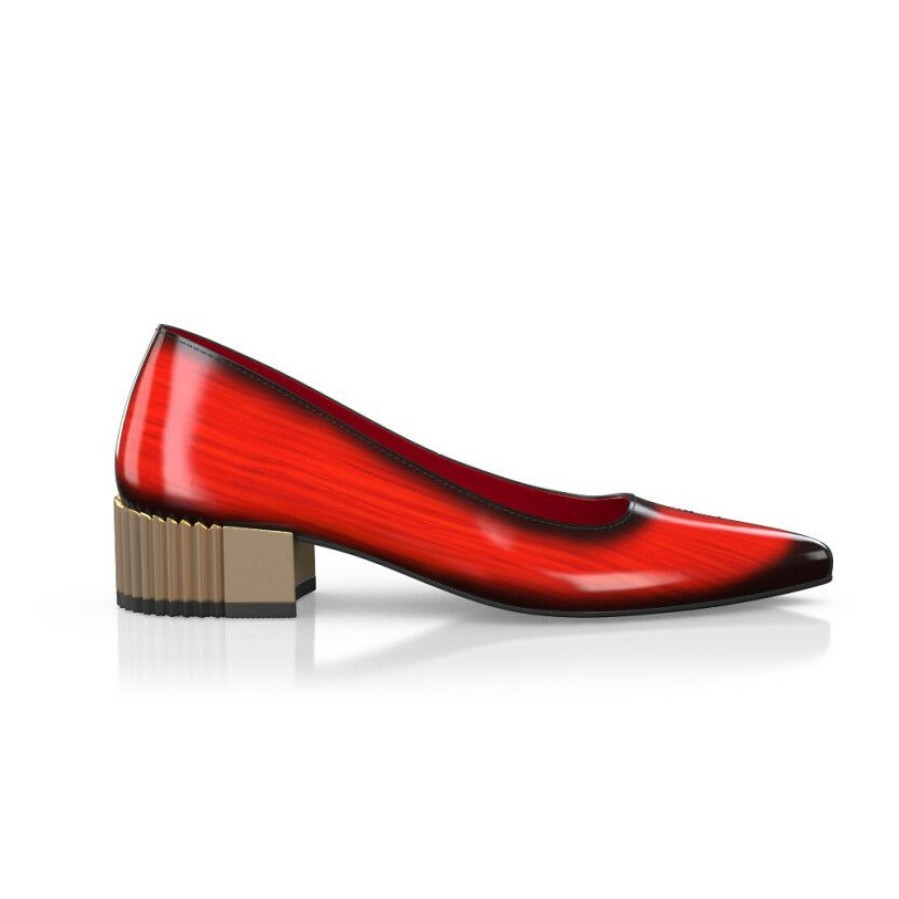 * Woman`S Luxury Block Heel Shoes 43431 | Heels