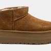 * Ugg Classic Ultra Mini Platform Womens Boots (Chestnut) | Boots