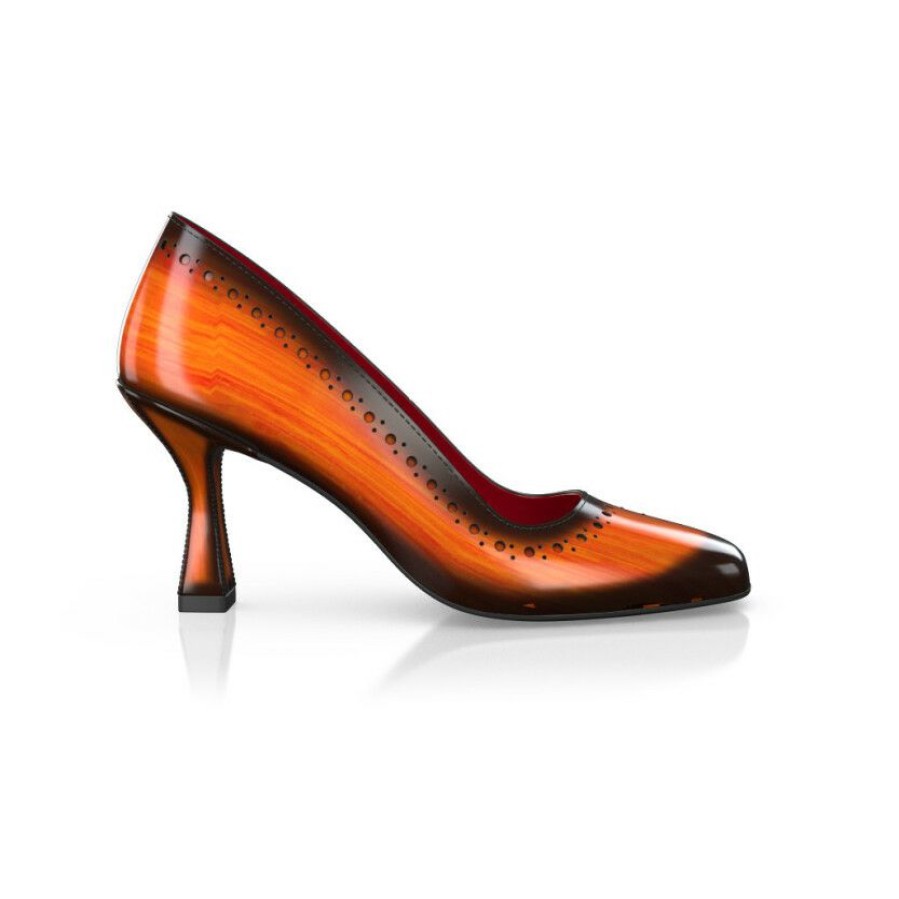 * Woman`S Luxury Block Heel Shoes 40469 | Heels