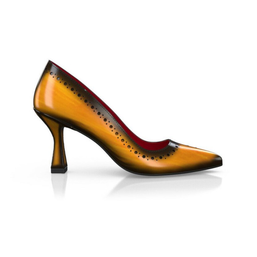 * Woman`S Luxury Block Heel Shoes 40442 | Heels