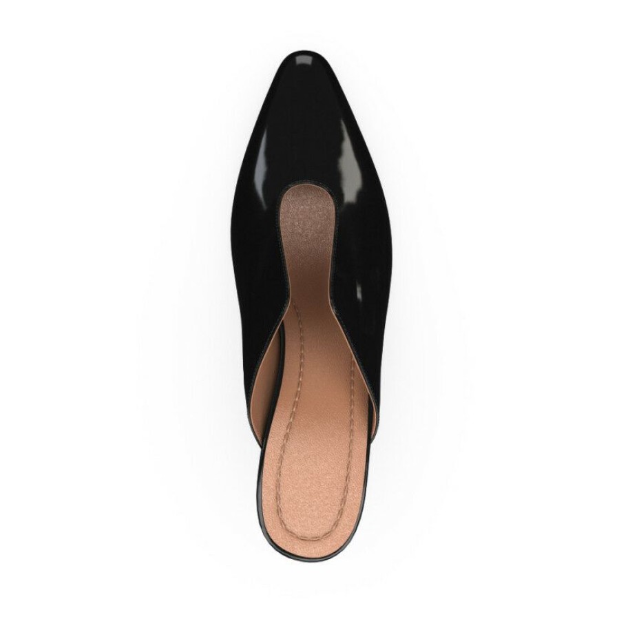 * Mid Heel Pointed Toe Shoes 19864 | Heels