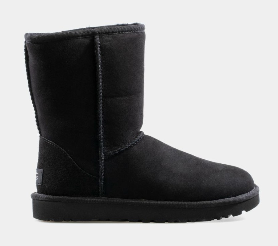 * Ugg Classic Ii Short Womens Boot (Black) | Boots