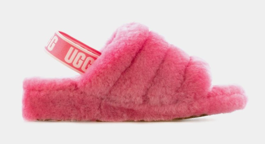 * Ugg Fluff Yeah Womens Slide Sandal (Pink) | Sandals, Slippers & Slides