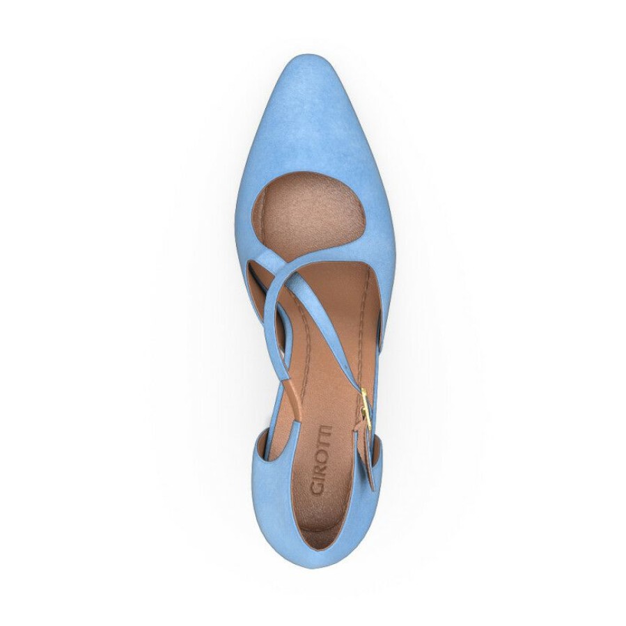 * Mid Heel Pointed Toe Shoes 44961 | Heels