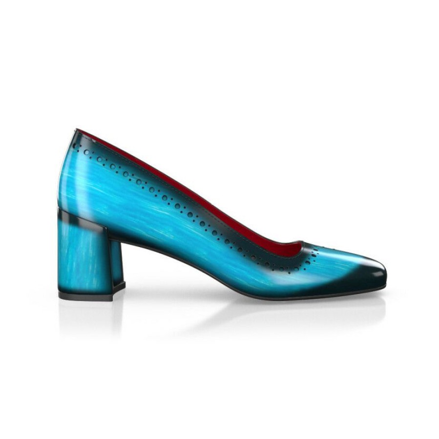 * Woman`S Luxury Block Heel Shoes 42873 | Heels