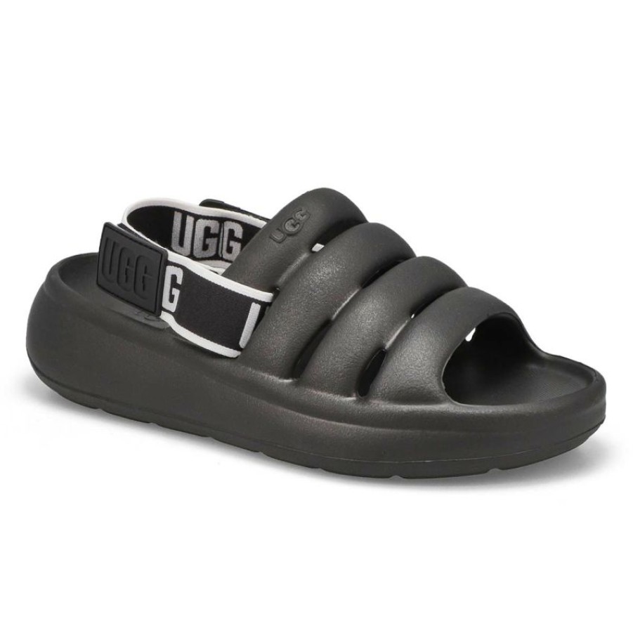 * Ugg Women'S Sport Yeah Eva Sandal Black | Sandals