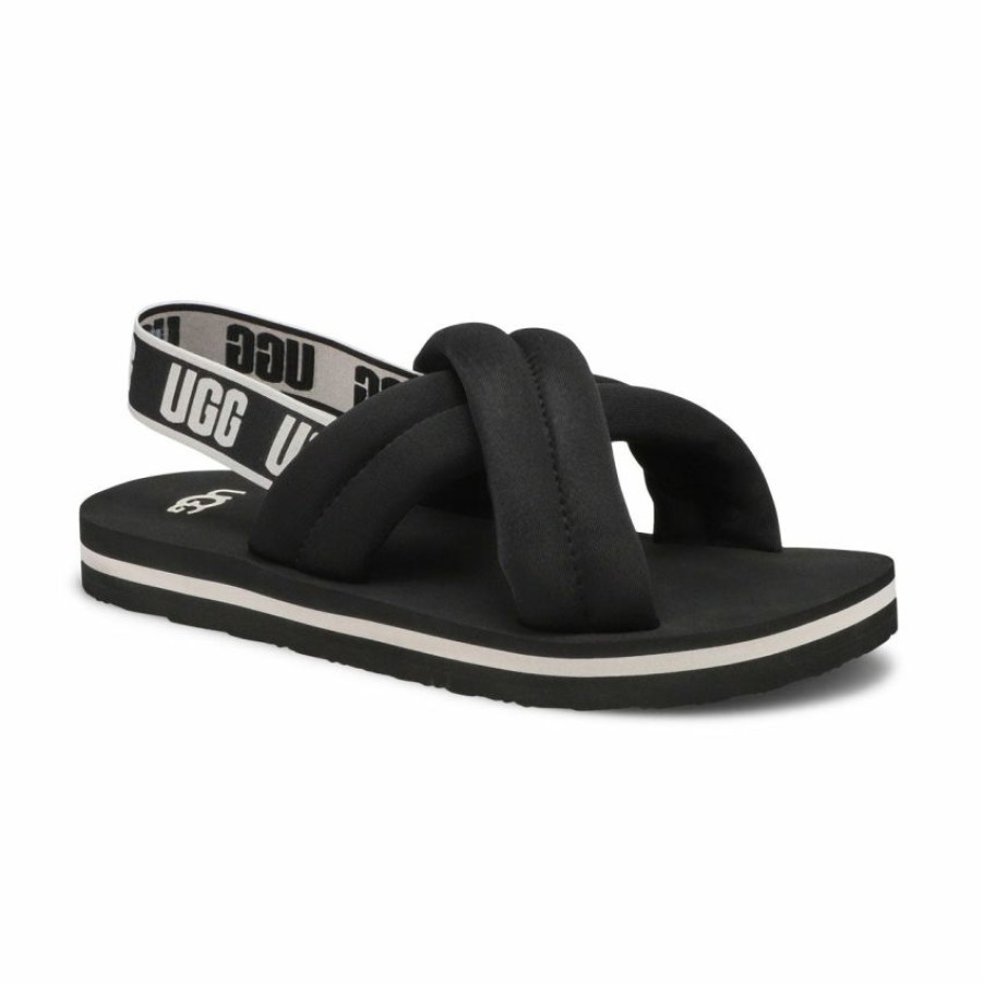 * Ugg Girls' Everlee Sandal Black | Sandals