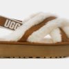 * Ugg Disco Cross Slide Womens Sandals (Brown) | Sandals, Slippers & Slides