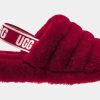 * Ugg Fluff Yeah Womens Slide Sandal (Red) | Sandals, Slippers & Slides