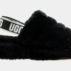 * Ugg Fluffy Yeah Womens Slide Sandal (Black) | Sandals, Slippers & Slides