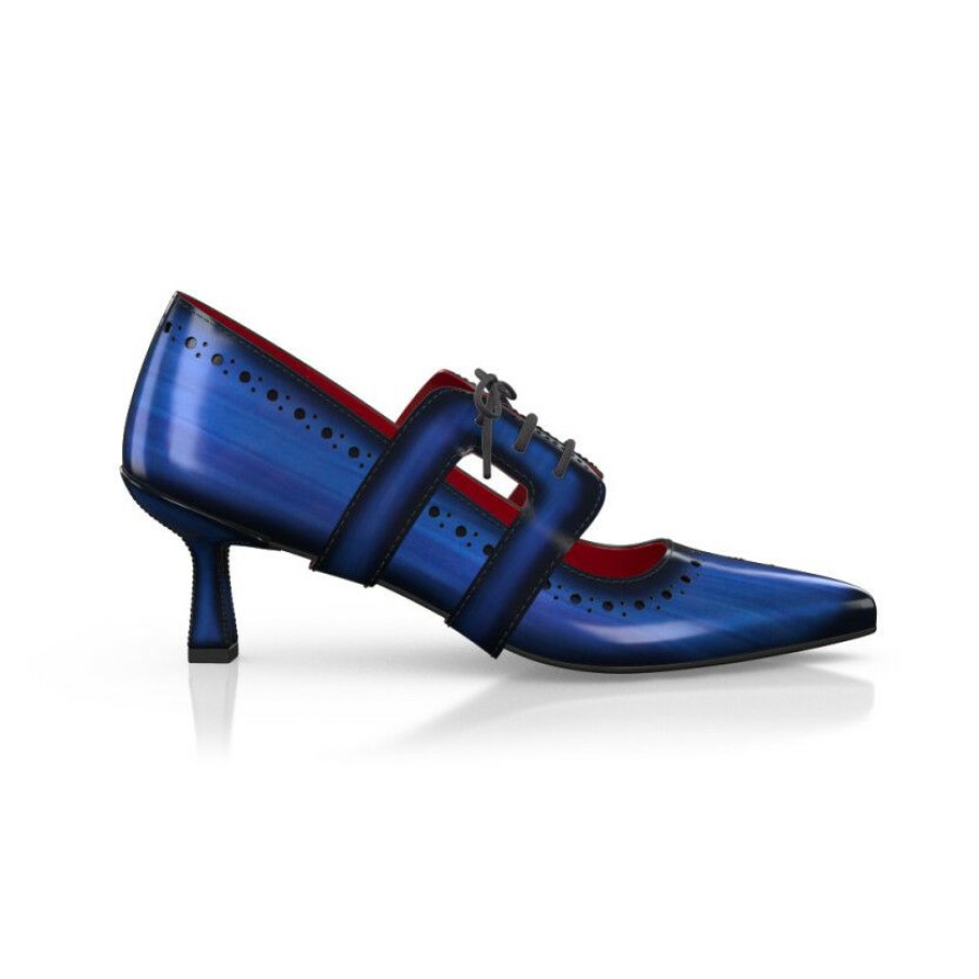 * Woman`S Luxury Block Heel Shoes 42429 | Heels