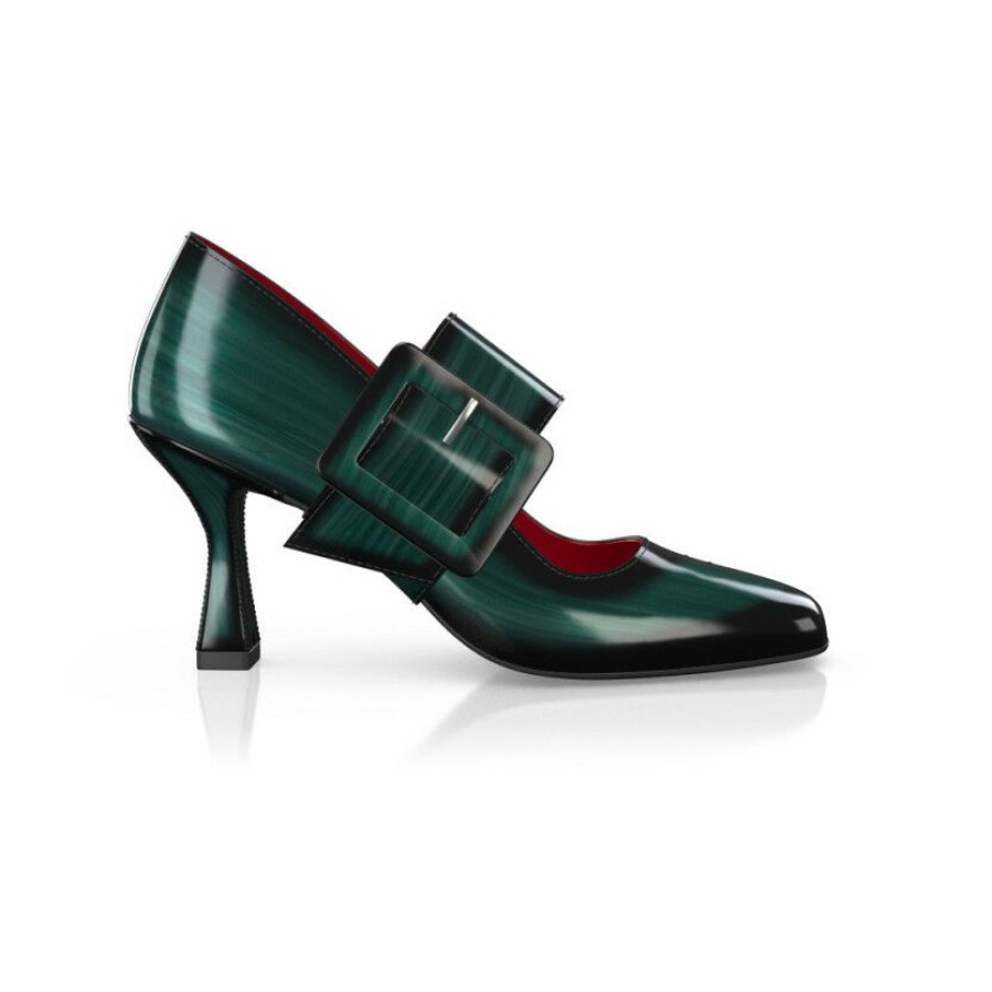 * Woman`S Luxury Block Heel Shoes 42594 | Heels