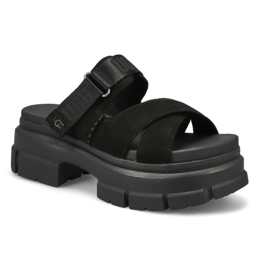 * Ugg Women'S Ashton Casual Slide Sandal Blac | Sandals