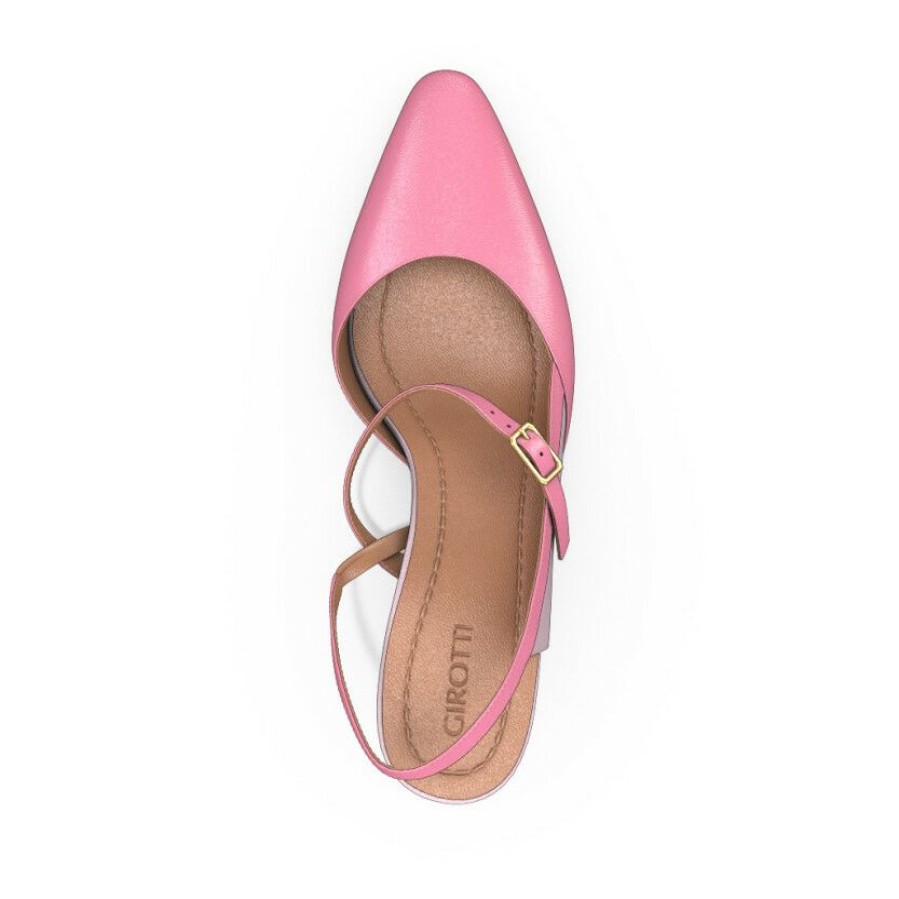 * Mid Heel Pointed Toe Shoes 18913 | Heels