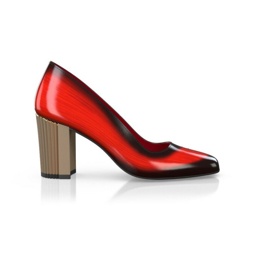 * Woman`S Luxury Block Heel Shoes 43404 | Heels