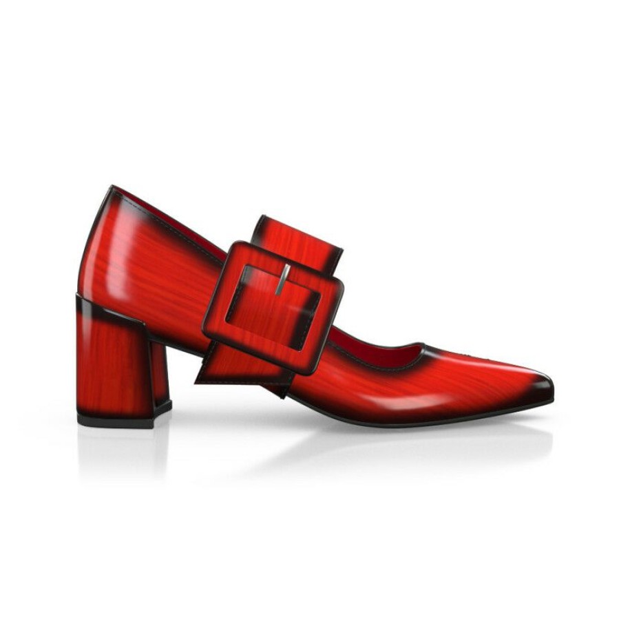 * Woman`S Luxury Block Heel Shoes 42636 | Heels