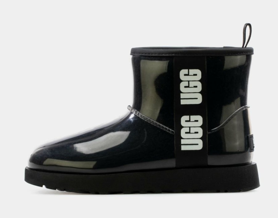 * Ugg Classic Clear Mini Womens Boots (Black) | Boots