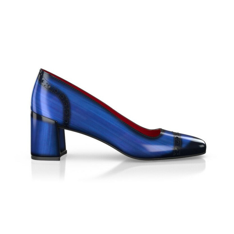 * Woman`S Luxury Block Heel Shoes 36572 | Heels