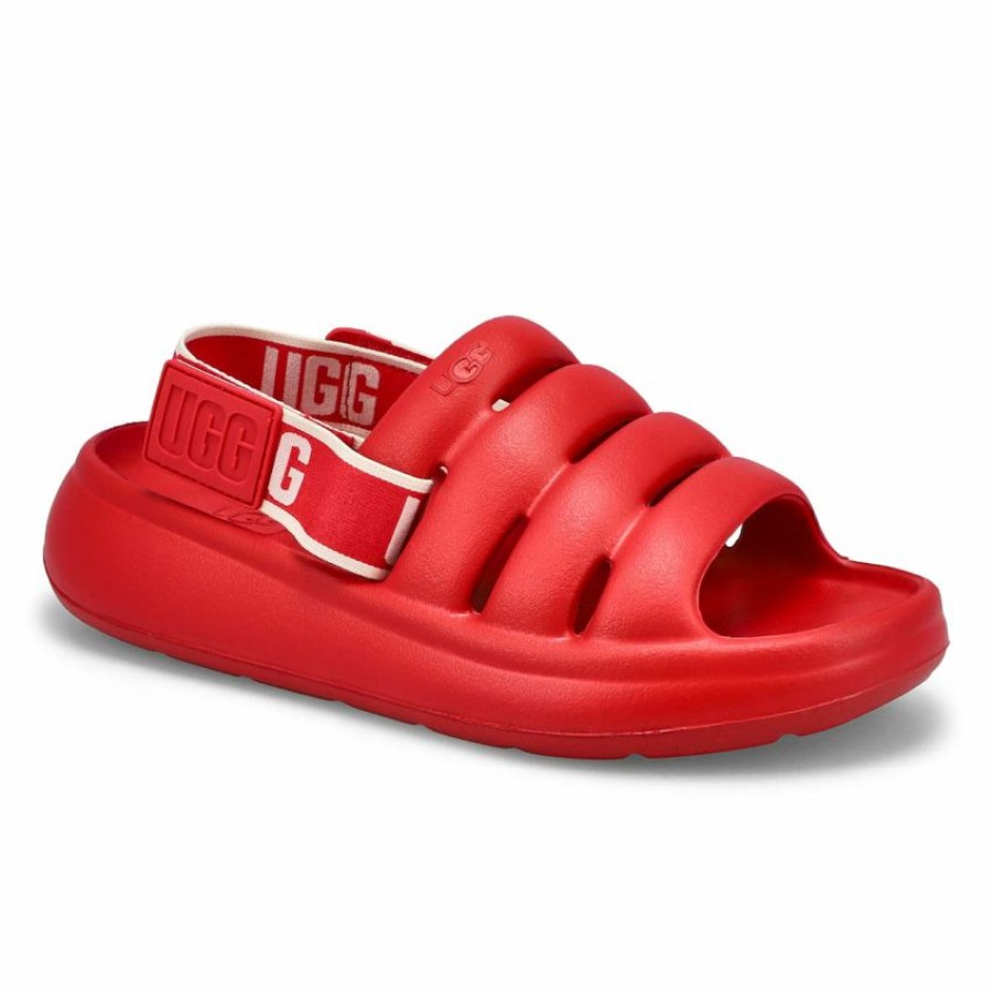 * Ugg Women'S Sport Yeah Eva Sandal Red | Sandals