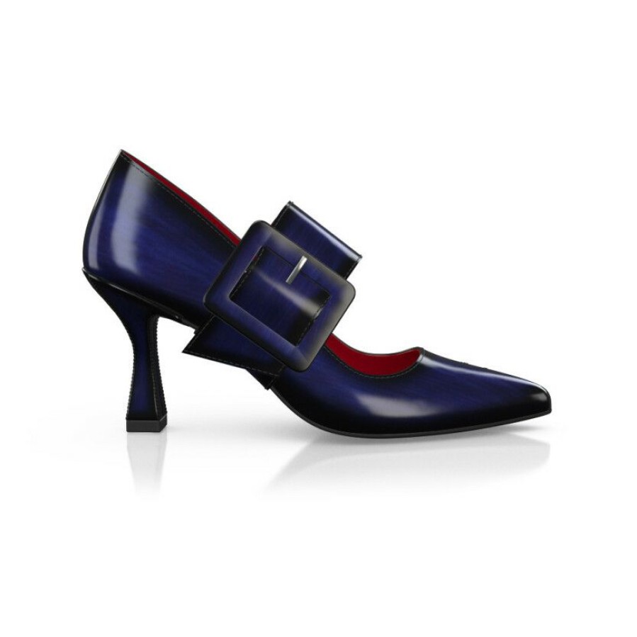 * Woman`S Luxury Block Heel Shoes 40445 | Heels